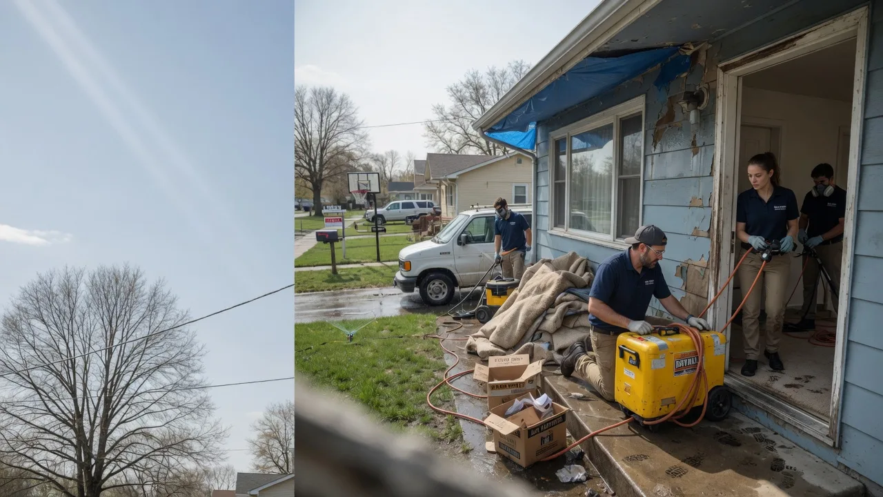 Basement Flood Cleanup in Des Plaines, IL near me